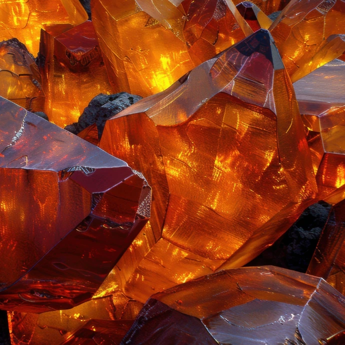 luxury amber perfume